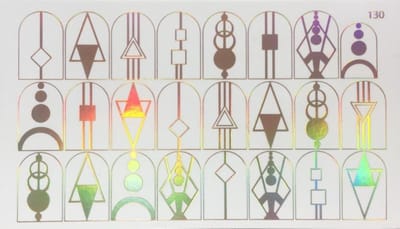 Korneliya Folie Decal 130 Holografisch Goud