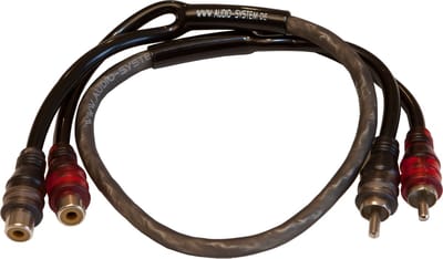 AUDIO SYSTEM HIGH-PERFORMANCE RCA-KABEL 500mm OFC cinch-kabelverlenging