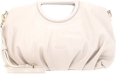 SEIDENFELT MANUFAKTUR Handtas Schoudertas Breen Big Clutch Cotton Beige / Gold Crème