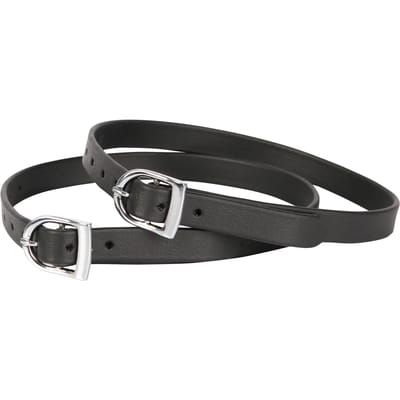 Harry's Horse - Sporenriempjes Nylon versterkt - Zwart - 47 cm