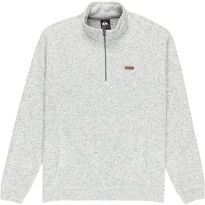 Quiksilver Keller Sweatshirt Met Halve Rits Grijs M Man