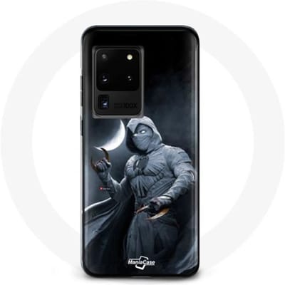 Coque - Samsung - Galaxy S20 Ultra - Souple - Noir - Moon Knight Batman