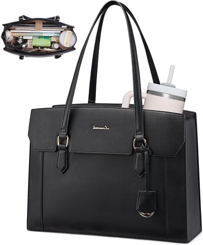 Stijlvolle laptop handtas voor dames met veel opbergruimte en een modern design