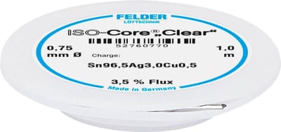 Felder LAttechnik ISOCore Clear SAC305 Soldeertin Spoel Sn96