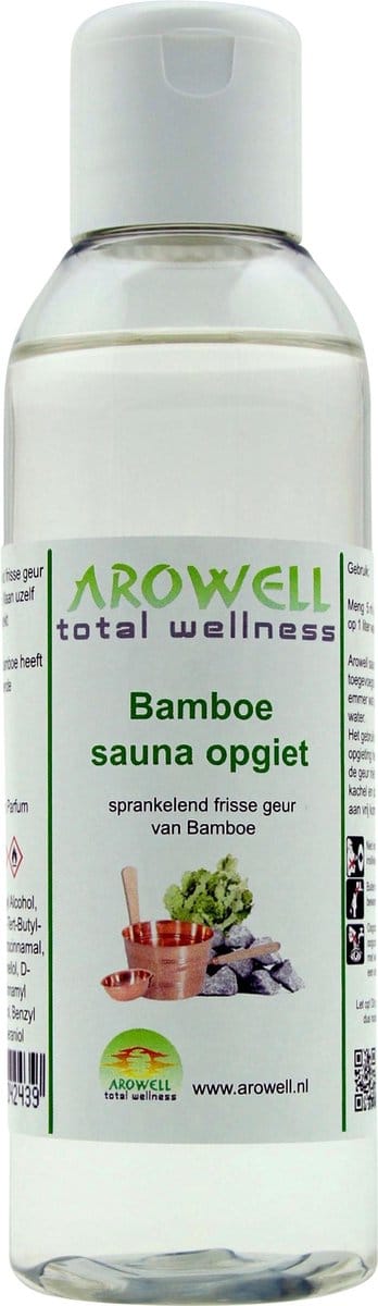 Arowell - Bamboe sauna opgiet saunageur opgietconcentraat - 150 ml