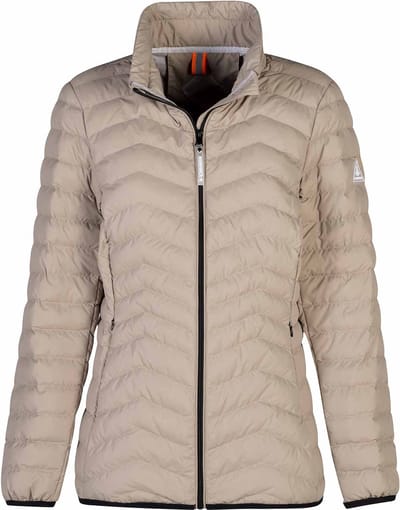 BJØRNSON Liva Stepjack Zomerjas Dames - Winddicht - Maat 52 - Beige