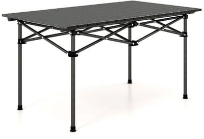 Biertafel - OpklapbareTafel Biertafel -Campingtafel -Koffertafel - Tuintafel - Balkontafel - Zwart