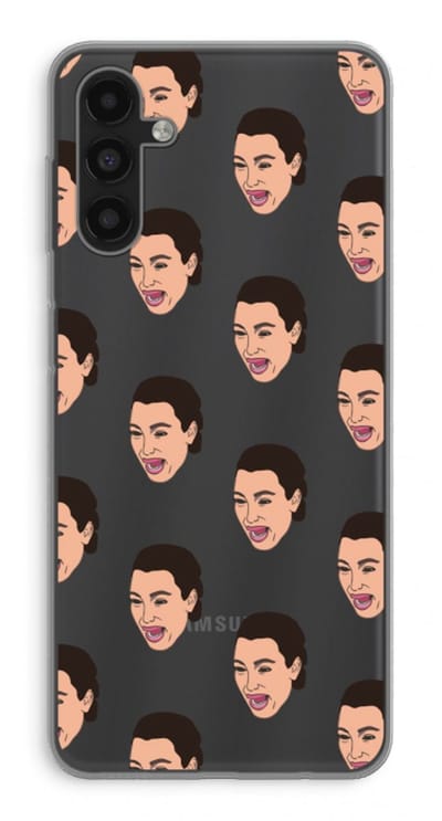 Case Company® - Hoesje geschikt voor Samsung Galaxy A13 5G hoesje - Ugly Cry Call - Soft Cover Telefoonhoesje - Bescherming aan alle Kanten en Schermrand