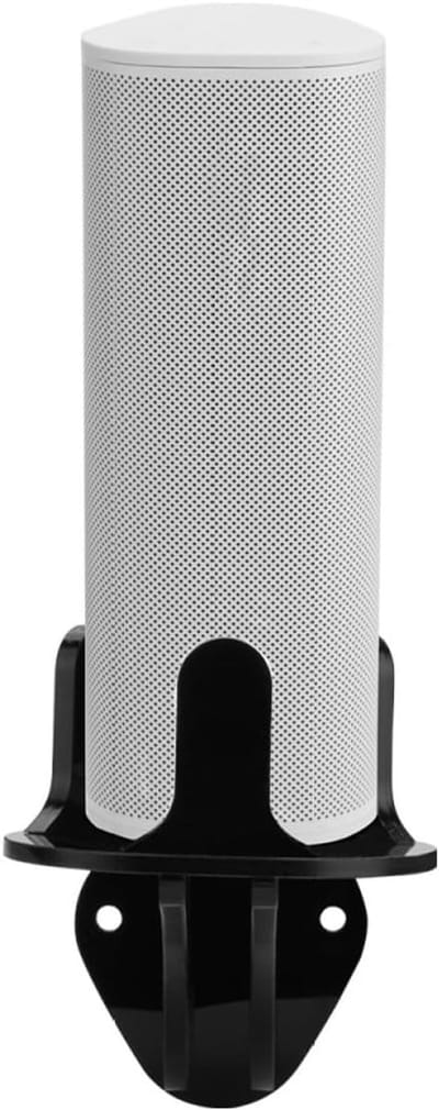 Luidspreker Beugel - Audio Houder - Ruimtebesparend Ophangen - Driehoek Ontwerp - 8x8x12 cm - Zwart