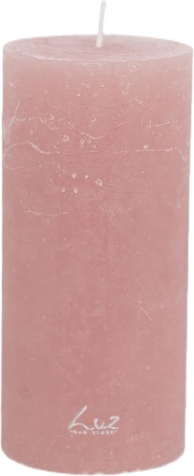 Rasteli Luz Your Senses Stomp Kaars Taupe-Rosé D 7 cm H 15 cm