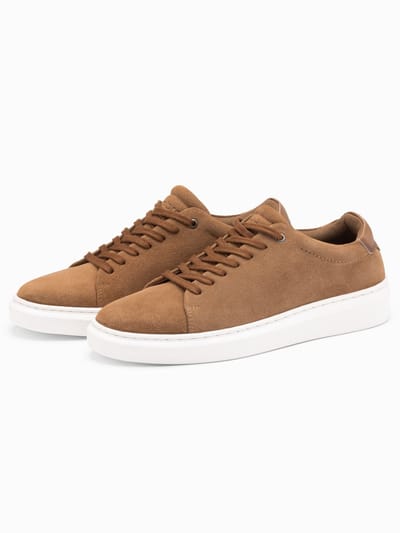 OMBRE Schoenen - Veters - Effen Koffie 40