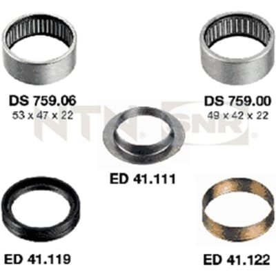 Lager, asbalk SNR KS559.00