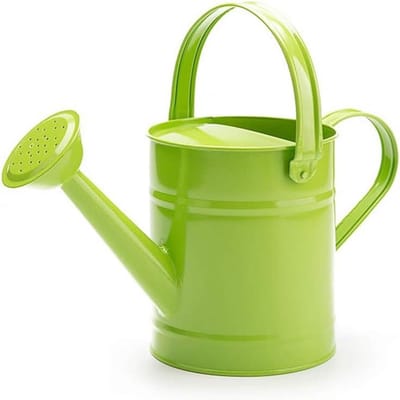 Metalen Gietkan - Strooi Water Kan - Planten Water Geven - Roestvrije Poedercoating - 1.5 Liter - Groen