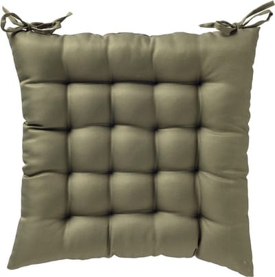 SONNY - stoelkussen 40x40 cm - outdoor matraskussen - Olive Branch - groen