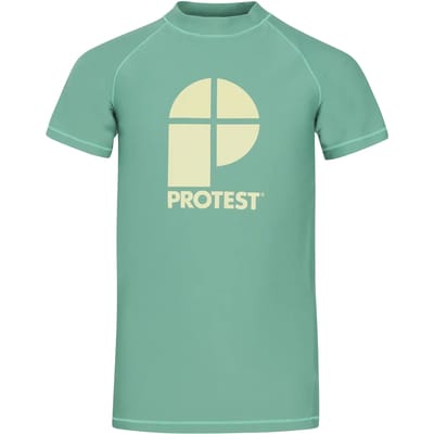 Protest PRTBerents Jr – Uv shirt Jongens – Korte mouwen – Ronde hals – Geel