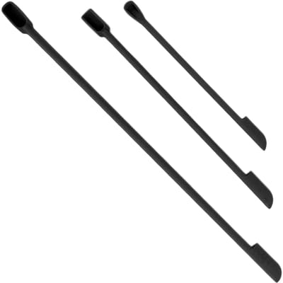 3 stuks Mini Siliconen Spatels Dubbelzijdig Make-up Schepje Schraper voor Cosmetische Fles en Fruitjam Pot