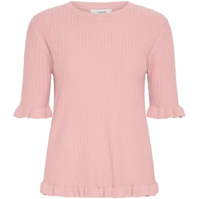 b.young - BYMMORLA RUFFLE TSHIRT - Dames - Truien