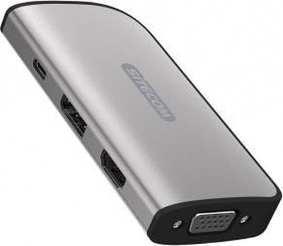 Sitecom - CN-413 - drievoudig - display adapter - HDMI 1.4 output met resoluties tot 3840x2160 30Hz - DisplayPort 1.2 output met resoluties tot 3840x2160 60Hz