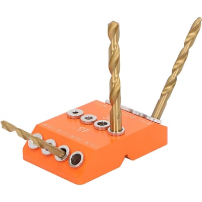 Gabarit de perçage angulaire Multifonctionnel en alliage d'aluminium Angle 30 45 90 Degrés Guide de perçage pour