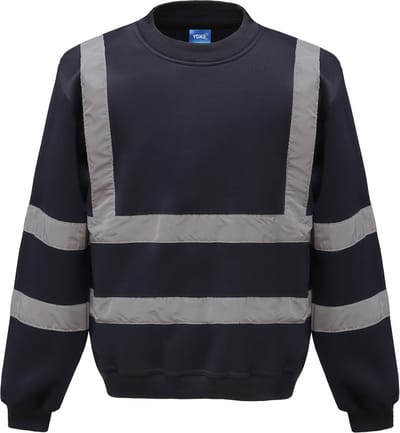 Yoko Signalisatie Sweatshirt YHVJ510 - Navy - S