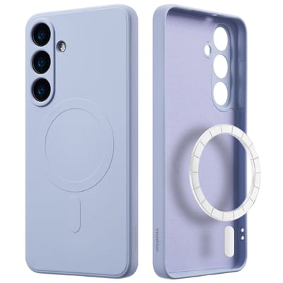 imoshion Hoesje - Geschikt voor Samsung Galaxy S25 Plus - Color Backcover met Magnetische Ring - Lila