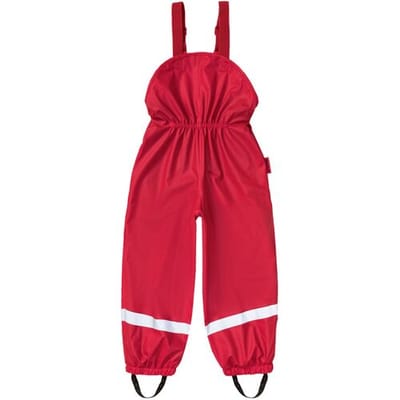 Playshoes Peuters meisjes / jongens regen-tuinbroek met reflectoren (Rood, 86/92)