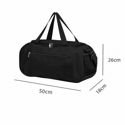 Reistas - weekendtas-sporttas - zwart tas