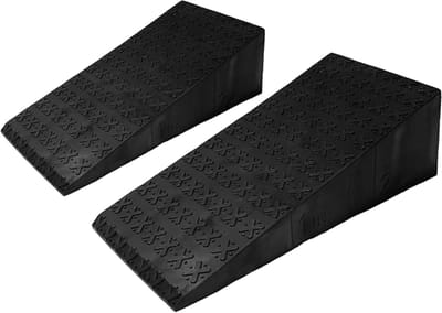 Squat Wiggen - Fitness Blokken - Kracht Training - Antislip Ondersteuning - 315 cm - Zwart