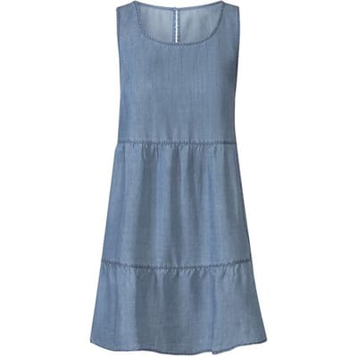 ESMARA Dames jurk (Blauw, 34)