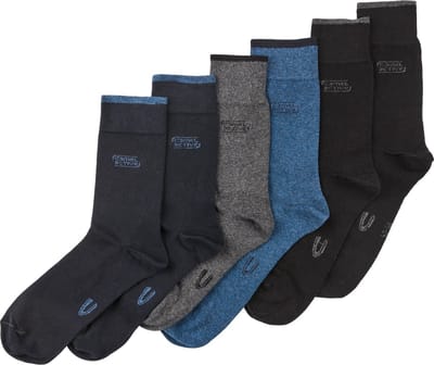 camel active Katoen socks in een pak van 6 - Maat menswear-43-46 - Meerkleurig