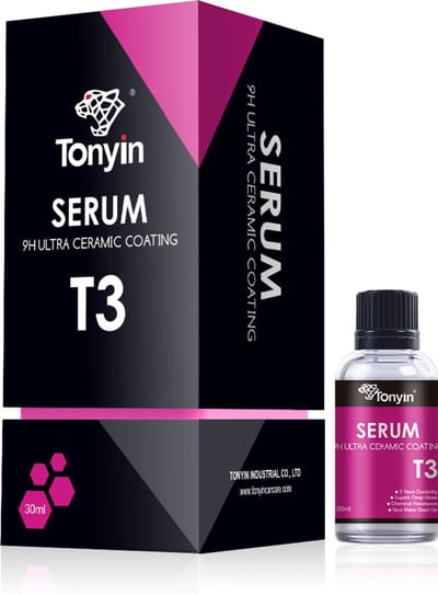 Tonyin | Serum 9H Ultra Keramische Coating – T3 | keramische coating | Waterafstotende eigenschappen | Bescherming