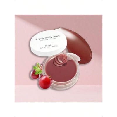 Nooni Appelboter Lip Slaapmasker 12g | Shea Boter, Vitaminen, Voedende Behandeling Voor Droge Lippen, Verzachtend, Nachtelijke Vochtinbrenger 04