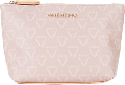 VALENTINO Utensil zak Lady Re Soft Cosmetic Case Natur / Multicolor Taupe