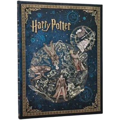 Paperblanks cahier, harry potter: legends of hogwarts, hardcover, ultra, blanco