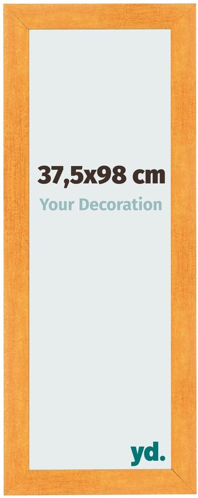 Your Decoration - Fotolijst 37,5x98 cm - MDF - Oranje - Pisa