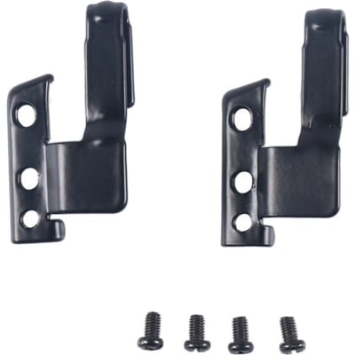 1 paire d'adaptateurs de bras d'essuie-glace 3392390298, compatible avec l'adaptateur de bras de balai d'essuie-glace 89221001101 black