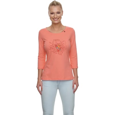 Dames-T-shirt met lange mouwen Ragwear Lorah Remake