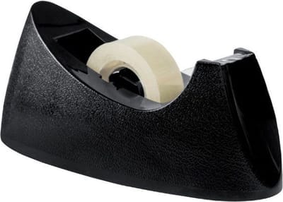 Plakbandhouder quantore 33m zwart | 24 stuks