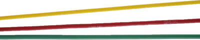Thera-Band set tubing 1,5 m licht - geel, rood, groen