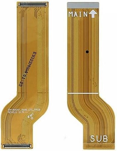 Moederbord Flex Kabel Geschikt voor Samsung Galaxy A40 – Premium – Oranje