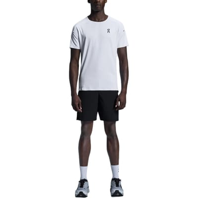 Performance T-shirt: Comfortabel, casual, losvallend, veelzijdig, met korte mouwen, ademend, ronde hals, heren, zilverkleurig, 1ME10232993 M black