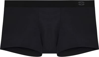 HOM Modal clean cut comfort boxer briefs (1-pack) - heren boxer - zwart