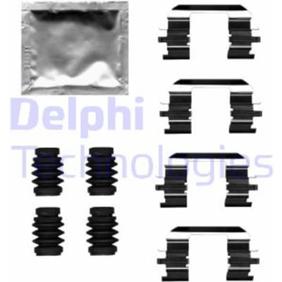 Toebehorenset, schijfremblok DELPHI LX0686