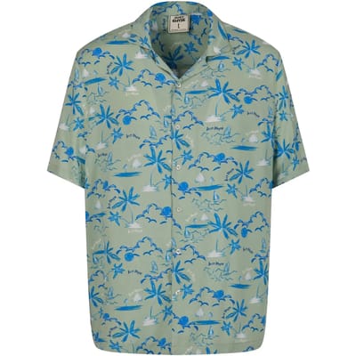 Just Rhyse - Waikiki Overhemd - S - Groen