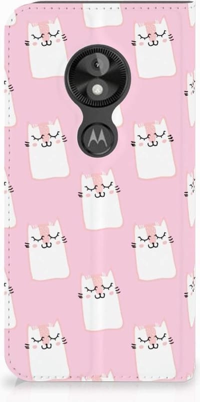 Standcase Hoesje voor Motorola Moto E5 Play Hoesje maken Sleeping Cats