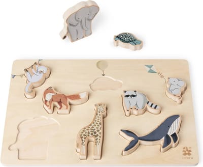 Sebra Chunky Puzzel World of Sebra