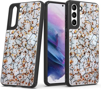 Shockbestendige Silicone Hoesje met print Geschikt voor: Samsung Galaxy S21 FE - Broken Wall - ZT Accessoires
