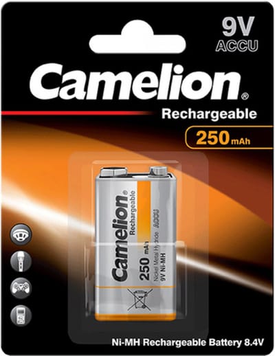 Camelion 9V oplaadbaar, Always Ready