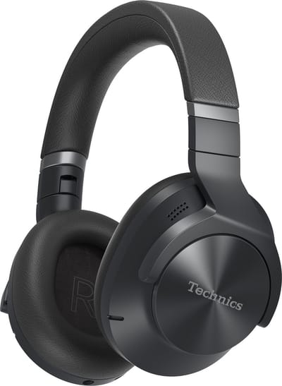 Technics EAH-A800 Headset Bedraad en draadloos Hoofdband Oproepen/muziek USB Type-C Bluetooth Zwart