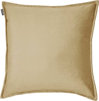 HOOMstyle Kiki Kussen - Sierkussen Vierkant - Fluweel - 45x45cm - Haver / Goud